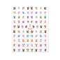 Preview: selbstklebende Nail Art Sticker KIDS Nr. 04