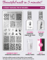 Preview: Moyra Nail Stamping Kit Nr.01 Preview: Moyra Nail Stamping Kit Nr.01