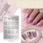 Preview: Moyra Stamping Schablone - Perfume Nr.64 Preview: Moyra Stamping Schablone - Perfume Nr.64