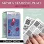 Preview: Moyra MINI Stamping Plate - Angel Will Cry Nr.101 Preview: Moyra MINI Stamping Plate - Angel Will Cry Nr.101