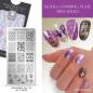 Preview: Stamping Platte MINI - Let it snow Nr.122