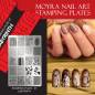 Preview: Moyra Stamping Schablone - Labyrinth Nr.7 Preview: Moyra Stamping Schablone - Labyrinth Nr.7