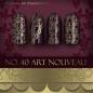 Preview: Moyra Stamping Schablone - Art Nouveau Nr.40