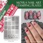 Mobile Preview: Moyra Stamping Schablone - Homeland Nr.42