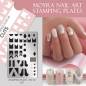 Preview: Moyra Stamping Schablone - Cuts Nr.60 Preview: Moyra Stamping Schablone - Cuts Nr.60