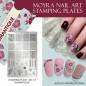Preview: Moyra Stamping Platte Romantique Nr.74 Preview: Moyra Stamping Platte Romantique Nr.74