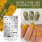 Preview: Moyra Stamping Schablone - Fall in Love Nr.83 Preview: Moyra Stamping Schablone - Fall in Love Nr.83