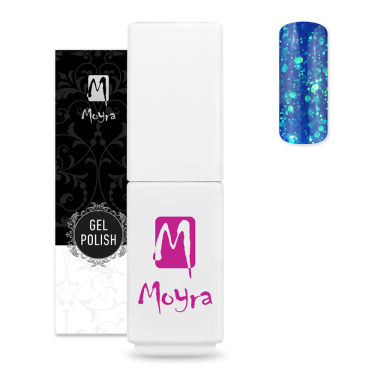 UV/LED MINI Gellack Nr. 408 – Glitter Mix Collection