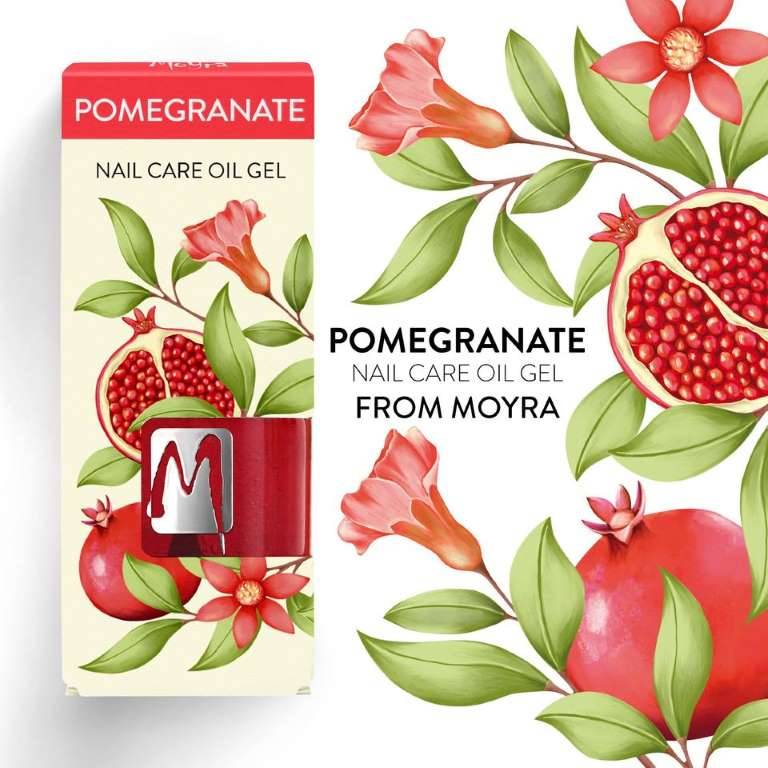 Nagelpflegeöl Granatapfel – optimale Pflege nach der Nagel-Maniküre
