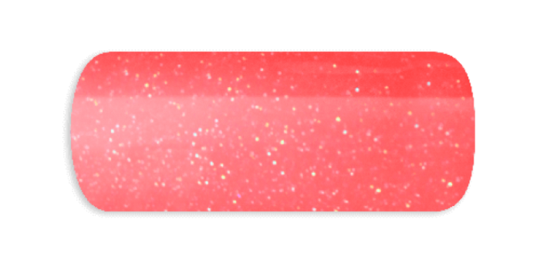 Farbgel Neon Glitter Red Nr.59