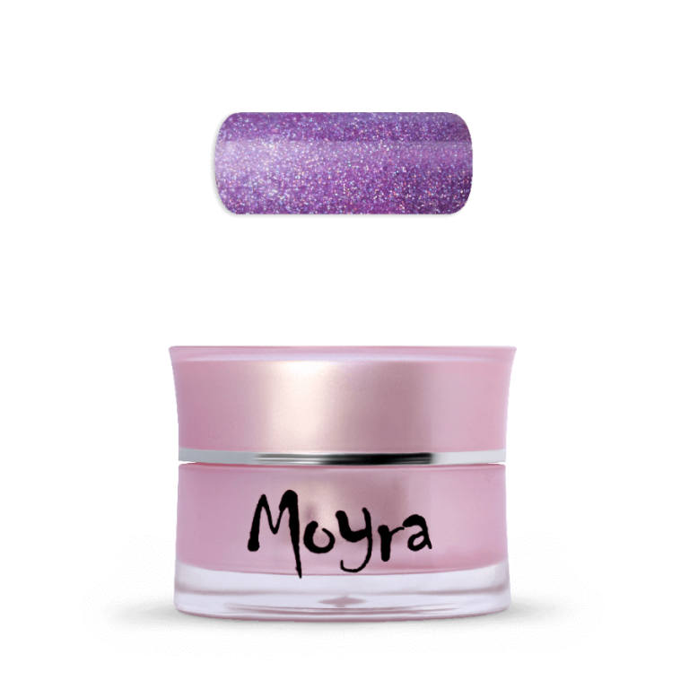 Farbgel Neon Glitter Purple - UV-Color Gel Nr.61 - Top Qualität! UV Farbgel mit hoher Deckkraft, intensiven, hoch pigmentierten Farben! Das Color Gel besitzt eine lange Haltbarkeit, ist selbstglättend, einfach verarbeitbar und in einer riesen Farbauswahl