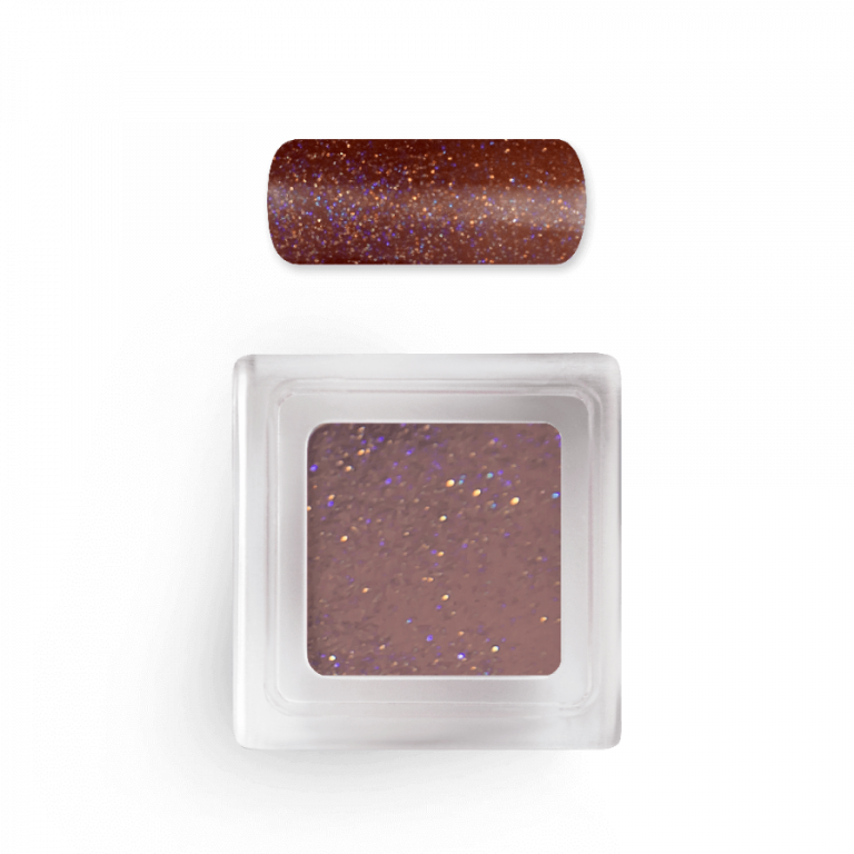 Farb Acryl SPARKLING Choco Brown Nr. 17 - Extra fein gemahlenes, hochpigmentiertes Acrylpulver in einer ungewöhnlich großen Farbauswahl mit vielen Effekten. Unser Farb-Acryl ist sowohl für die Naturnagelverstärkung, als auch für die künstliche Nagelverlän