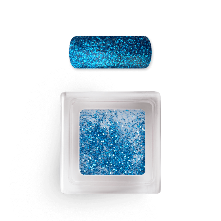 Farb Acryl GLITTER Glitter Fame Nr. 120 - Extra fein gemahlenes, hochpigmentiertes Acrylpulver in einer ungewöhnlich großen Farbauswahl mit vielen Effekten. Unser Farb-Acryl ist sowohl für die Naturnagelverstärkung, als auch für die künstliche Nagelverlän