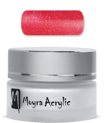 Colour Acryl Powder SPARKLING Fuchsia12g Nr. 4