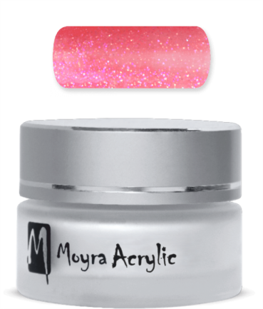 Colour Acryl Powder SPARKLING Candy Ping12g Nr. 6