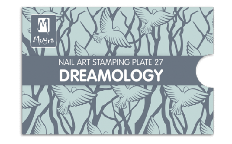 Moyra Stamping Schablone - Dreamology Nr.27