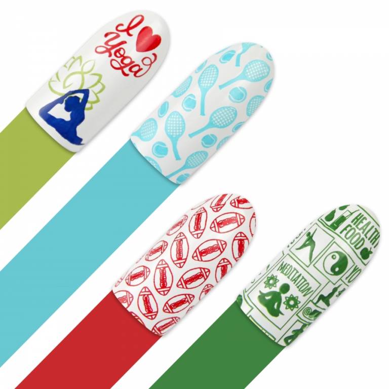 Moyra Stamping Schablone – Champion Nr.108
