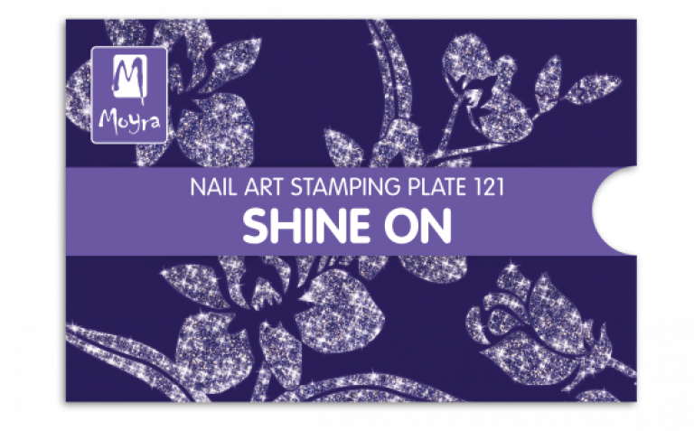 Moyra Stamping Schablone – Shine On Nr.121