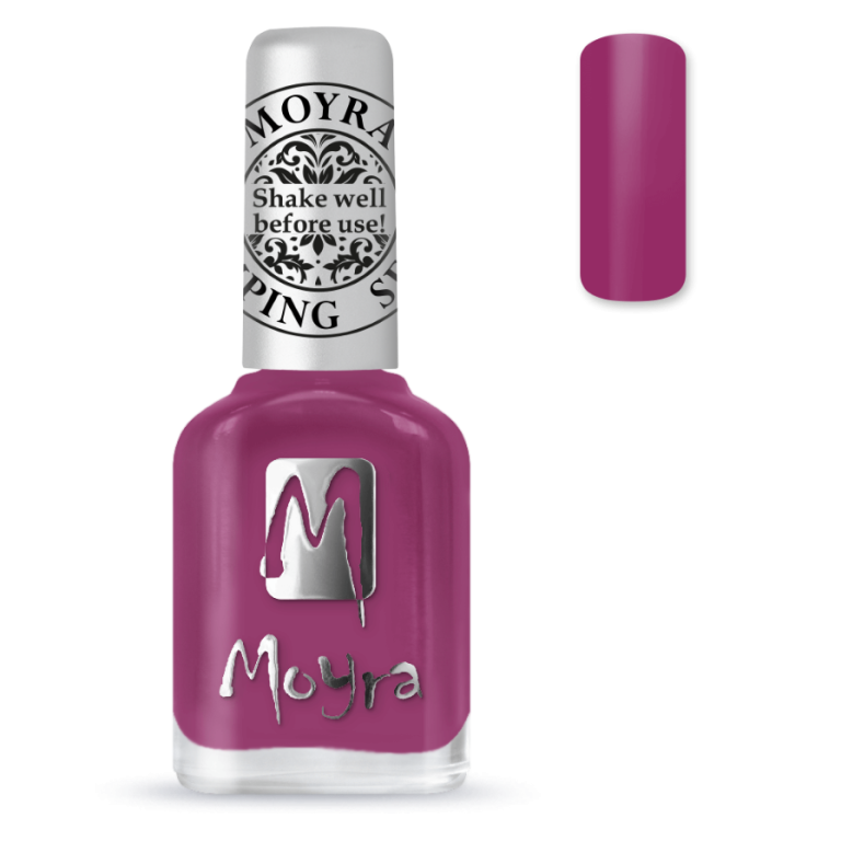 Stamping Nagellack Peony Red Nr. SP 39 - Stamping Lack speziell für die NailArt Stempeltechnik, einfache Anwendung, professionelle Endergebnisse.