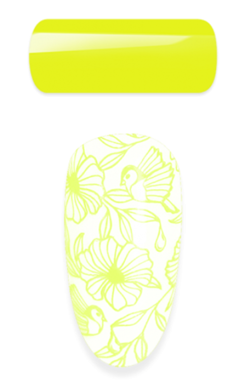 2in1 - Stamping & Painting Gel - Nr.10 - Vivid Gelb