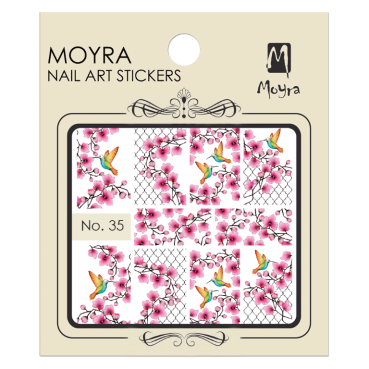 wasserlösliche Nail Art Sticker Nr. 35