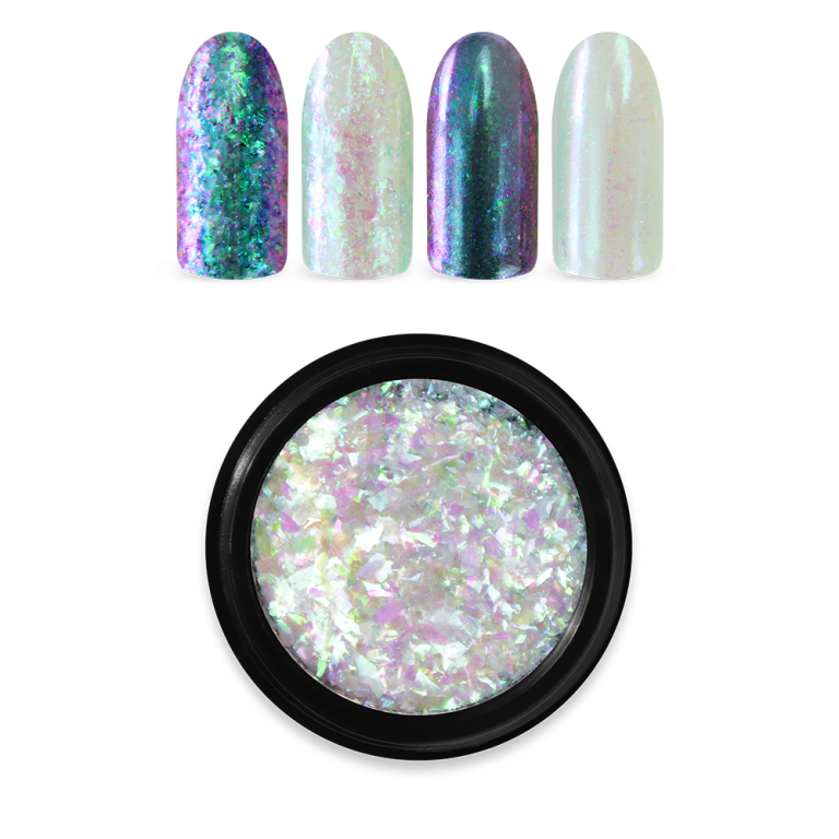 Rainbow Flakes Grün