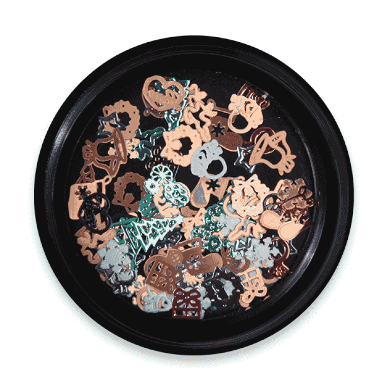Nailart Pailletten - NAIL SELECTION Nr.04 - Multiple Metal