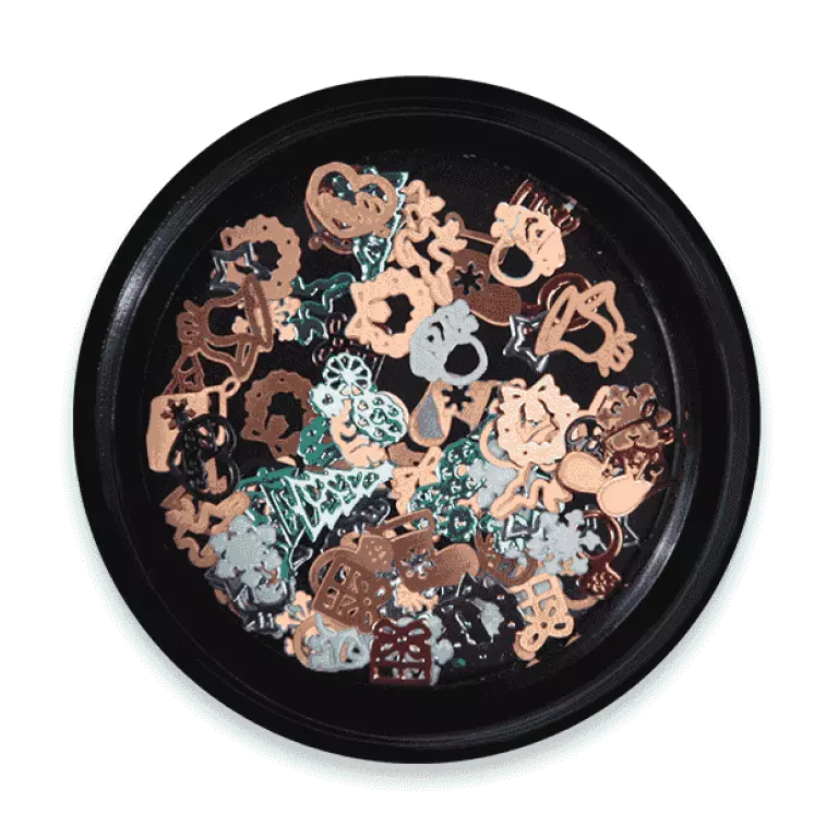 Nailart Pailletten - NAIL SELECTION Nr.04 - Multiple Metal