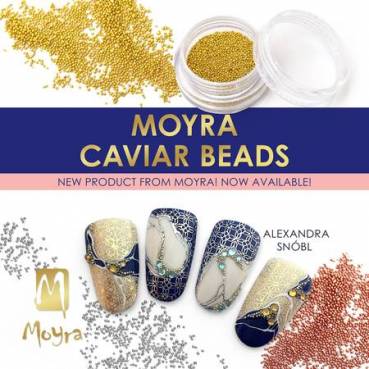 Kaviar NailArt - 3D Micro Perlen 0,8mm – 10g silber