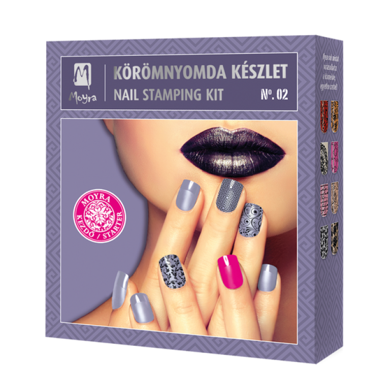 Moyra Nail Art Stamping Set Nr.02