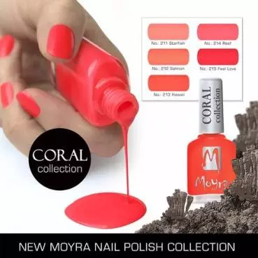 Effekt Nagellack - CORAL Salomon Nr.212