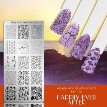 Stamping Platte MINI - Happily Ever After Nr.115