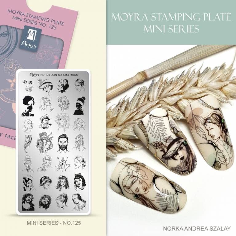 Stamping Platte MINI - Join my Face Book Nr.125