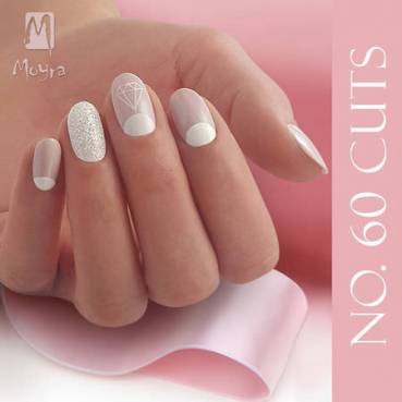 Moyra Stamping Schablone - Cuts Nr.60