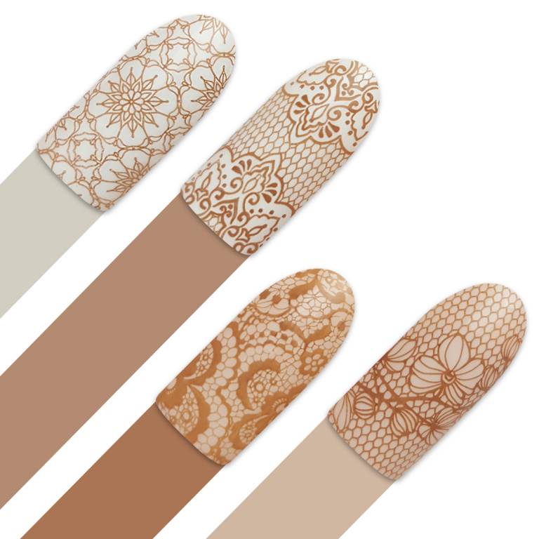 Moyra Stamping Schablone – Lacelove 3 Nr.96