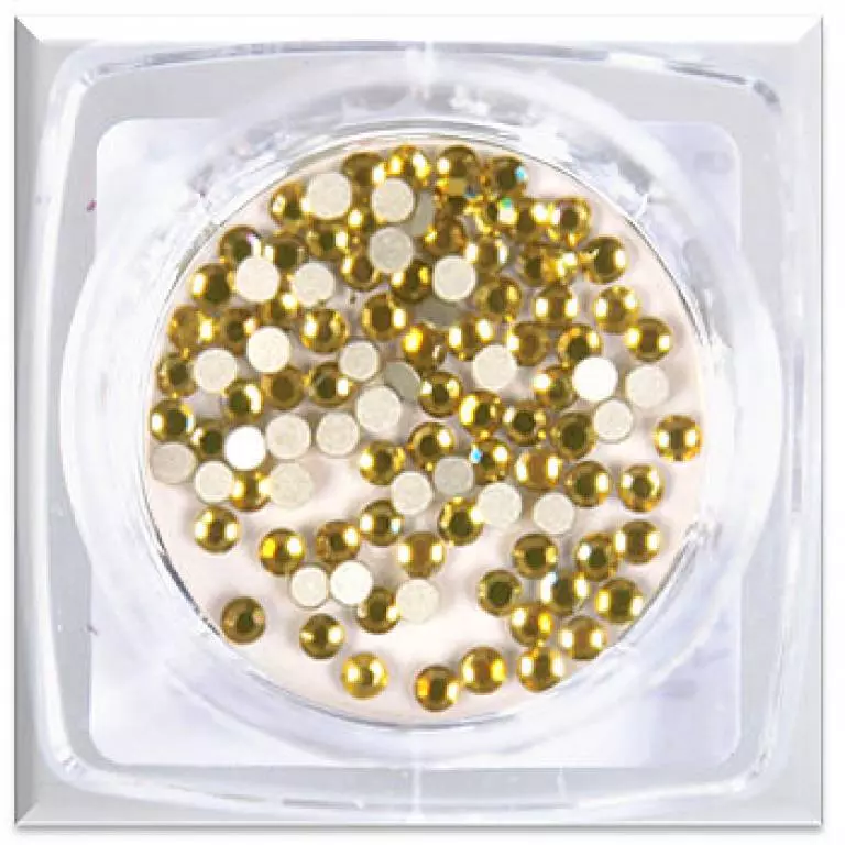 Crystal Stones 100 Stk. Light C. Topaz Nr. 13
