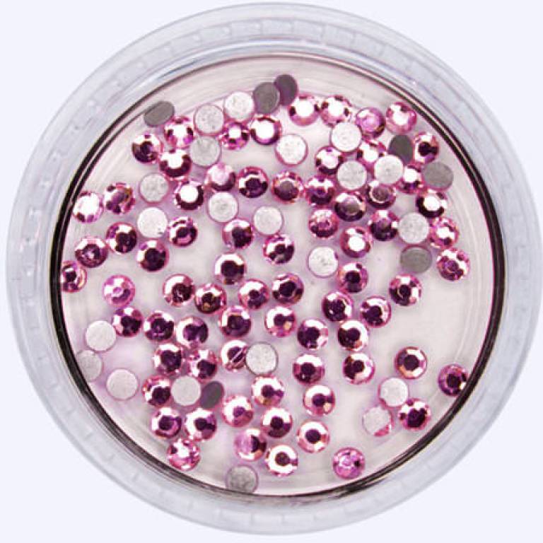 Crystal Stones 100 Stk. Rose Nr. 28