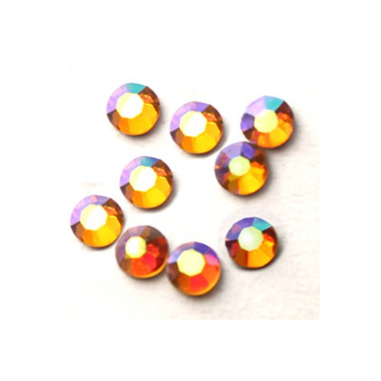 Crystal Stones 100 Stk. Topaz AB Nr. 30