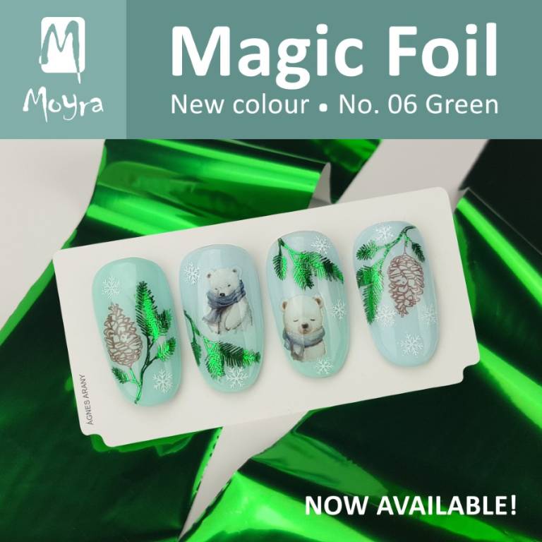 Magic Foil 60cm x 5cm Folie - Green Nr.6