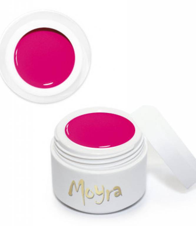 Moyra Painting Gel Magenta 5g Nr. 8, optimiert für Ihre NailArt, kein Verlaufen, hochdeckend, hochpigmentiertes Mal-Gel, Anwendung auf dem fertigen Nagel