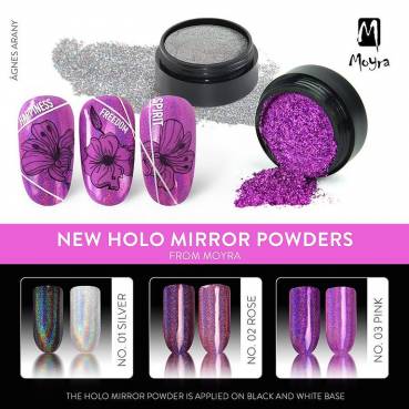 HOLO MIRROR POWDER Nr.01 – Silver