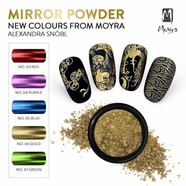 Effect Powder - MIRROR POWDER Nr.04 – purple