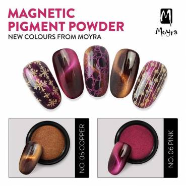 MAGNETIC CAT EYE EFFECT - Pigment Powder Kupfer