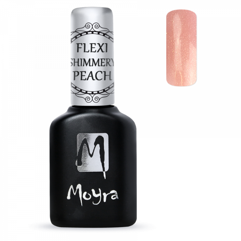UV/LED Gel Polish Flexi Shimmery Peach – Gellack Basisgel 10ml UV/LED Gel Polish Flexi Shimmery Peach – Gellack Basisgel 10ml