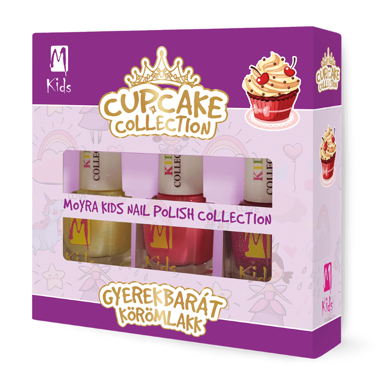 Moyra KIDS Nagellack-Set Cupcake Moyra KIDS Nagellack-Set Cupcake