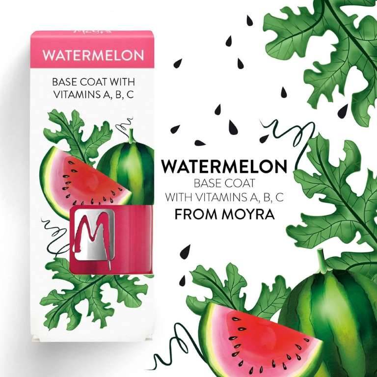 Nagelpflege Base Coat - Basis - Unterlack mit Melone Extrakt Nagelpflege Base Coat - Basis - Unterlack mit Melone Extrakt