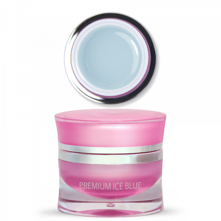 Aufbaugel - PREMIUM ICE BLUE - bläulich transparentes Gel - 50g Aufbaugel - PREMIUM ICE BLUE - bläulich transparentes Gel - 50g
