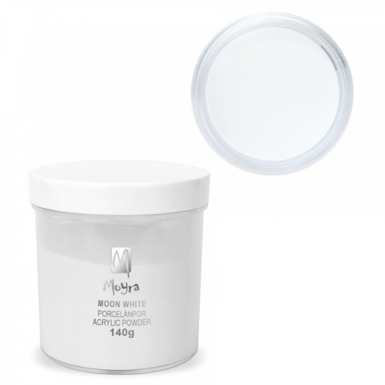 Dieses Acrylpulver garantiert eine perfekte Haftung, keine Vergilbung und ist stark und flexibel zugleich. Acryl Powder moon white 140g