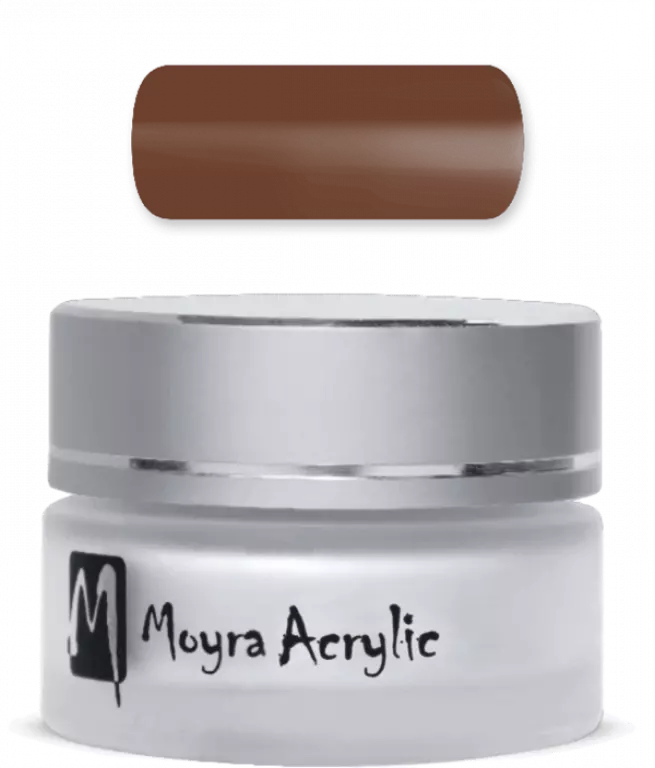 Colour Acryl Powder MATTE Brown12g Nr. 19 Colour Acryl Powder MATTE Brown12g Nr. 19