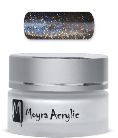 Colour Acryl Powder SPARKLING Black12g Nr. 21 Colour Acryl Powder SPARKLING Black12g Nr. 21